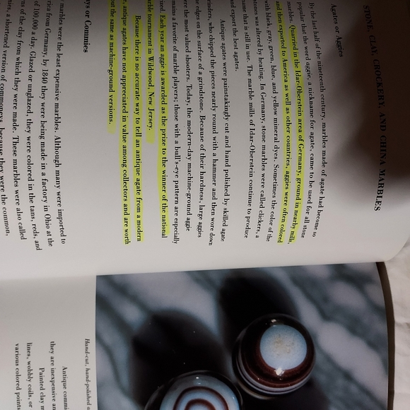 Aggies Immies Shorters and Swirls HARDCOVER Book of Marbles Great Holiday Gift - Picture 6 of 14